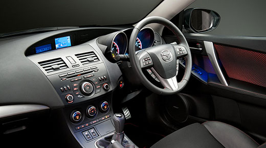Mazda 3 interior (c) Mazda