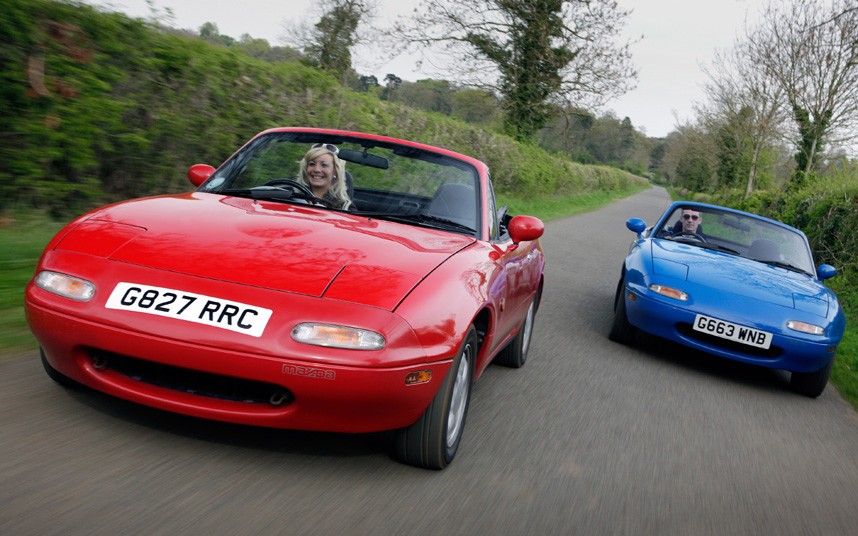 Mazda MX5 at 25 years old