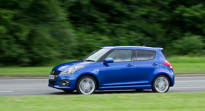 Suzuki swift sport in blue