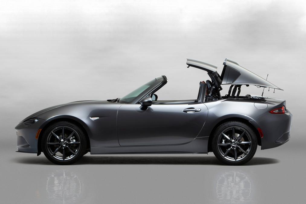 Mazda MX-5 RF side open