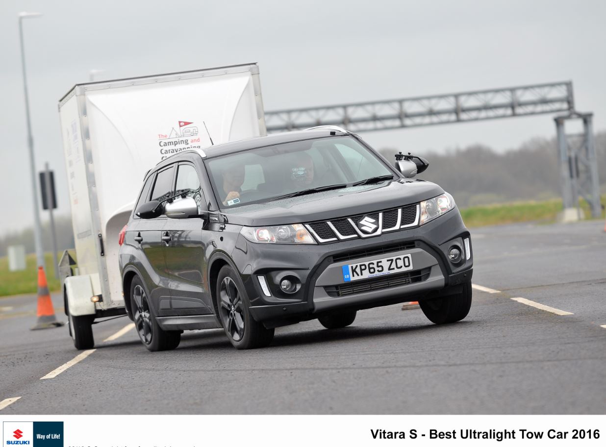 Suzuki Vitara wins Tow Car 2016