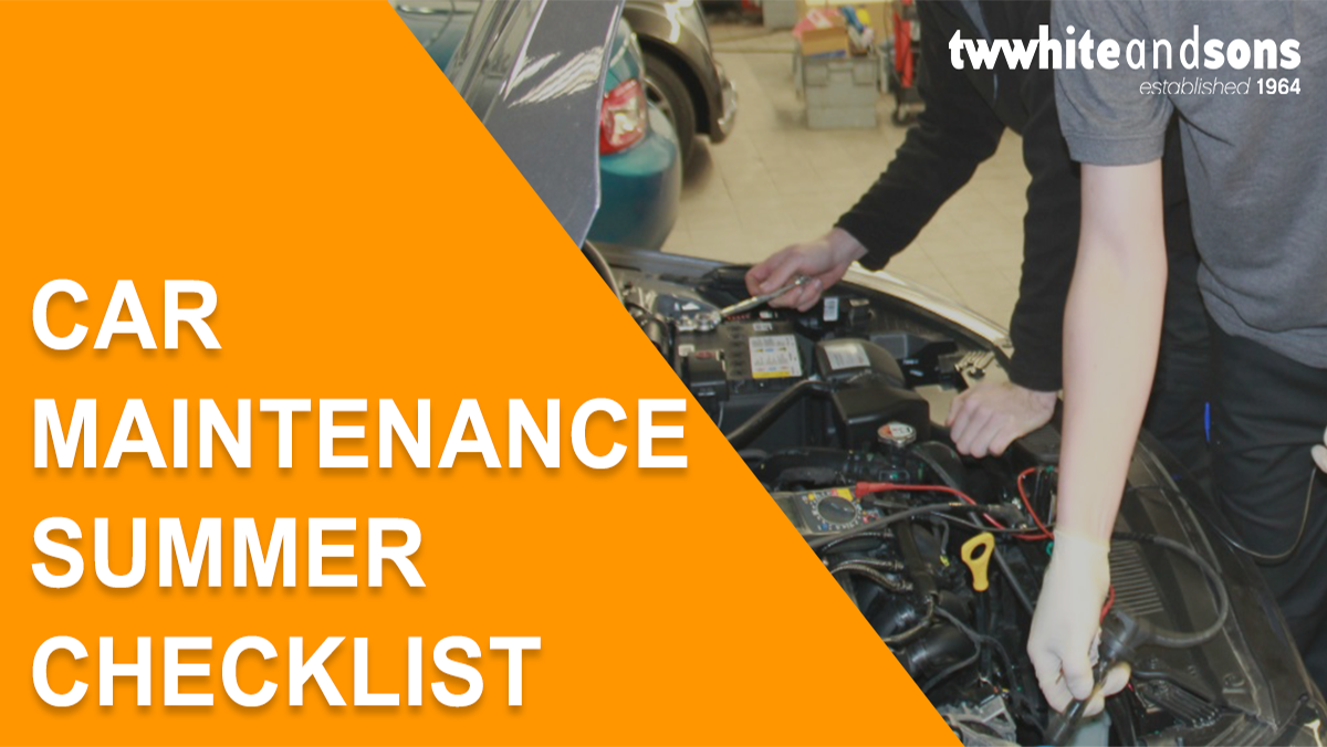 Car Maintenance Summer Checklist – Infographic