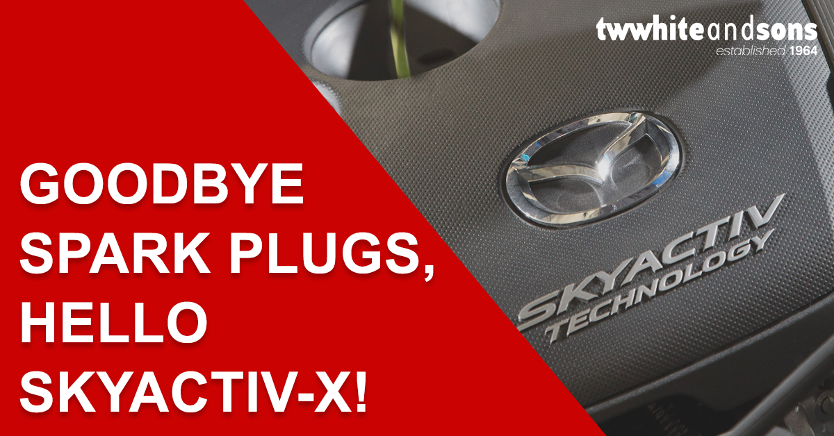 Goodbye spark plugs, hello SKYACTIV-X!