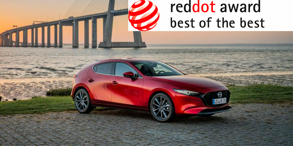 All-new Mazda 3 wins Red Dot Award