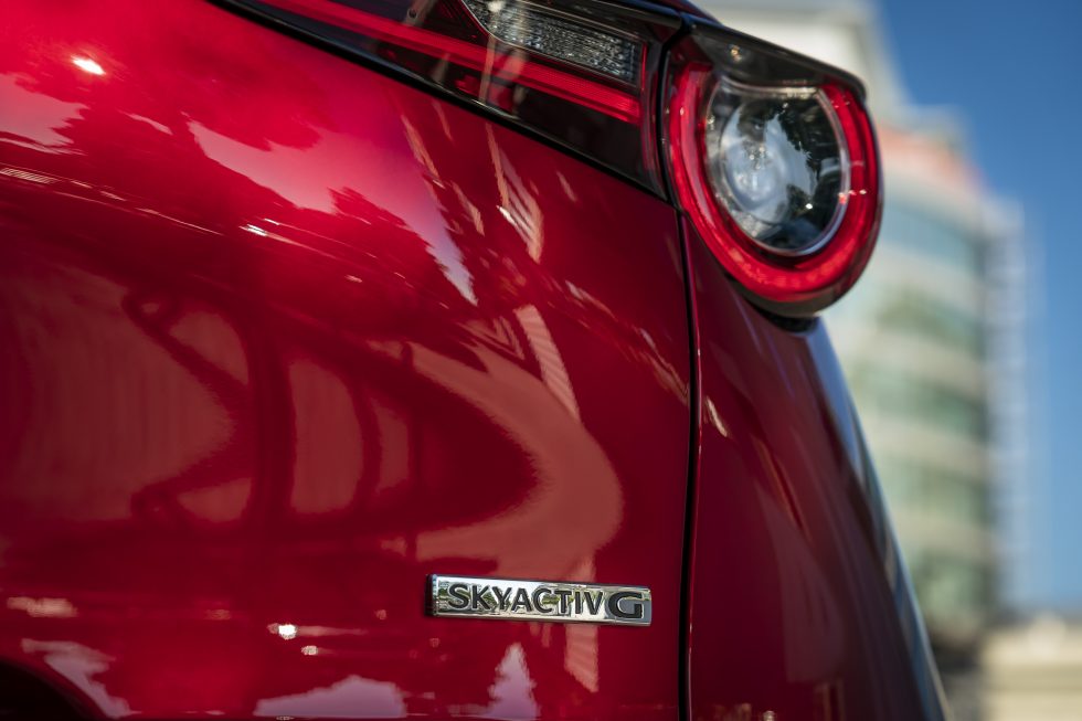 Mazda CX-30 SKYACTIV-G badge