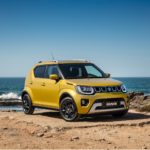 2020 Suzuki Ignis Rush Yellow Metallic front three-quarter